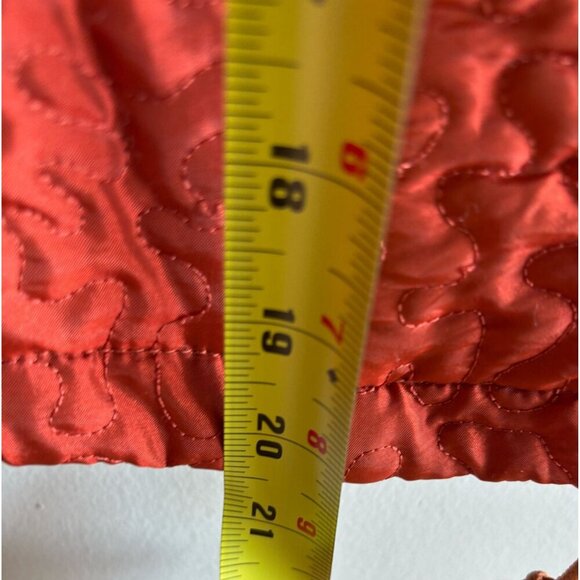 Baxis And Baxis Women Sleeve less Wool Collar Equestrian Winter Vest Orange Size - Picture 4 of 10